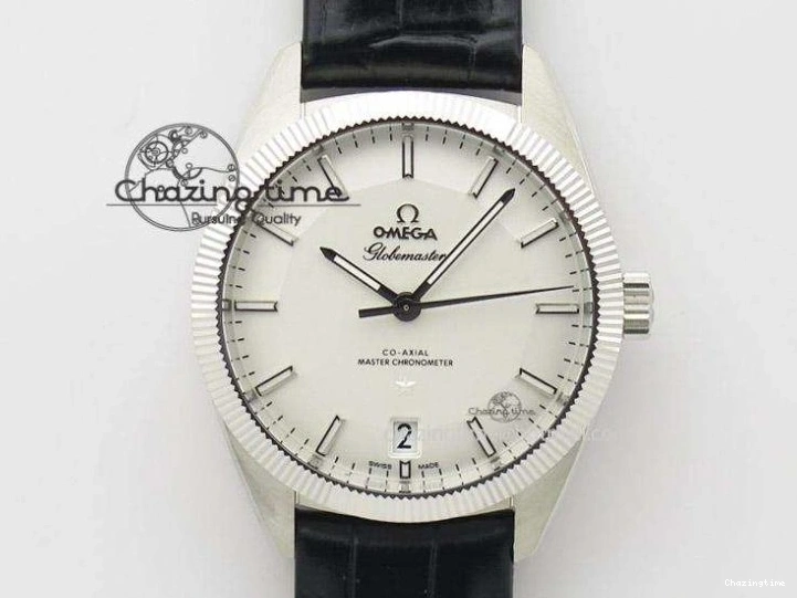 0507 Elegant Speedmaster Racing Master SS HRF 1:1 Best Edition White Dial on SS Bracelet A 7864